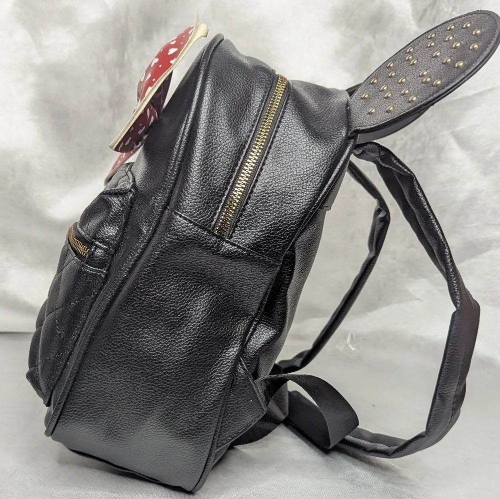 Disney Minnie Mouse Backpack Black with Red Bow by Olivia Miller NO OFFERS‎